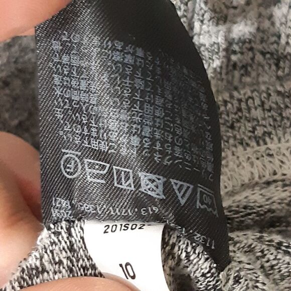 Uniqlo Grey Long Sleeve Light Sweater - Picture 5 of 6